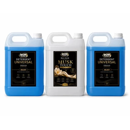 Set detergent universal Select și balsam de rufe Musk Touch, îngrijire zilnică pentru haine